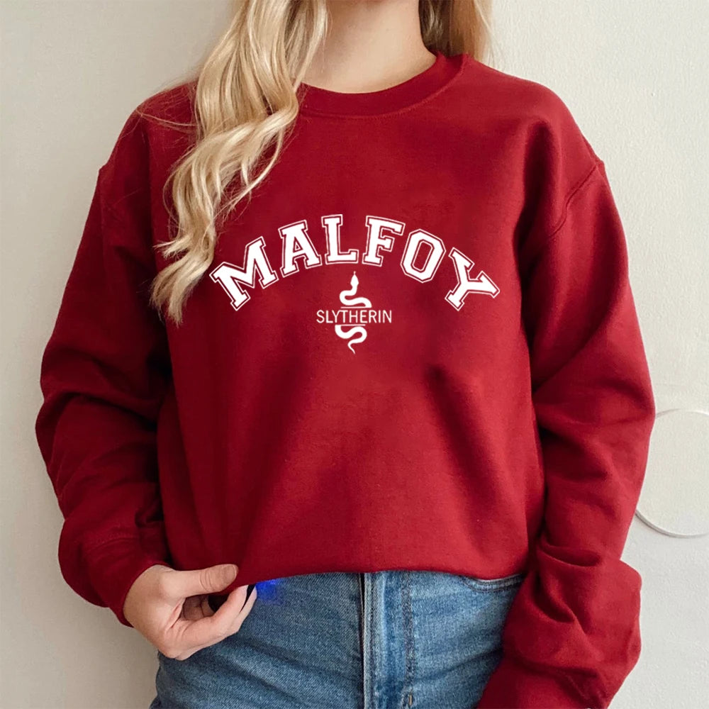 Draco Malfoy Slytherin Crewneck Sweatshirt