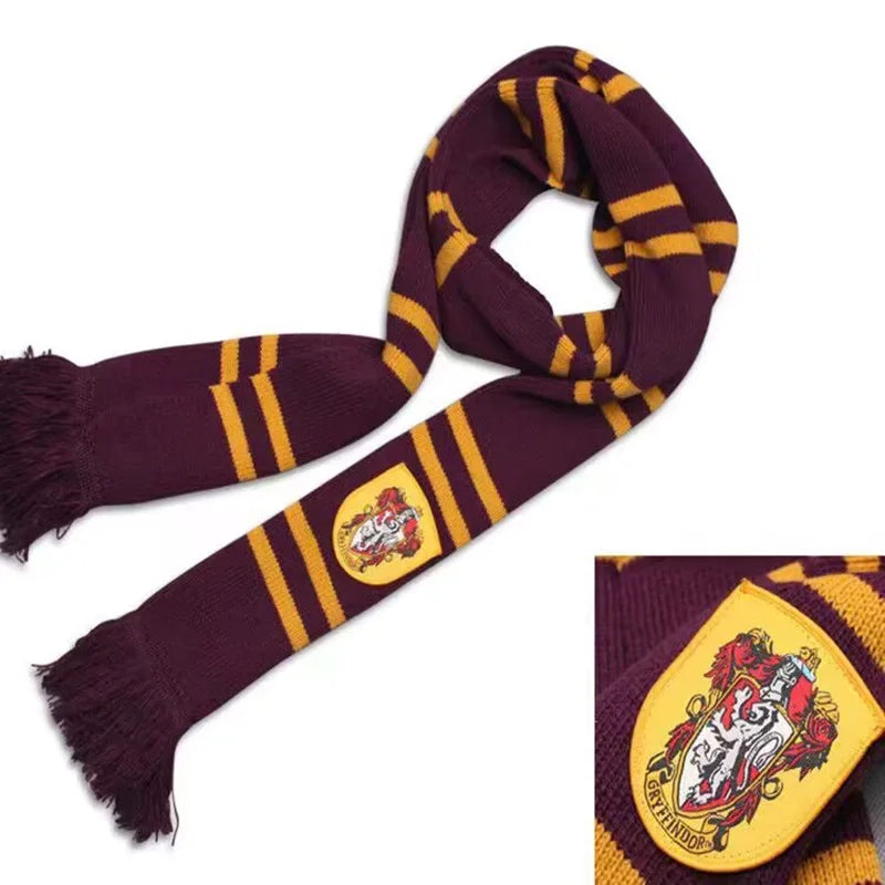 Hogwarts House Scarf for Harrypotter Fans