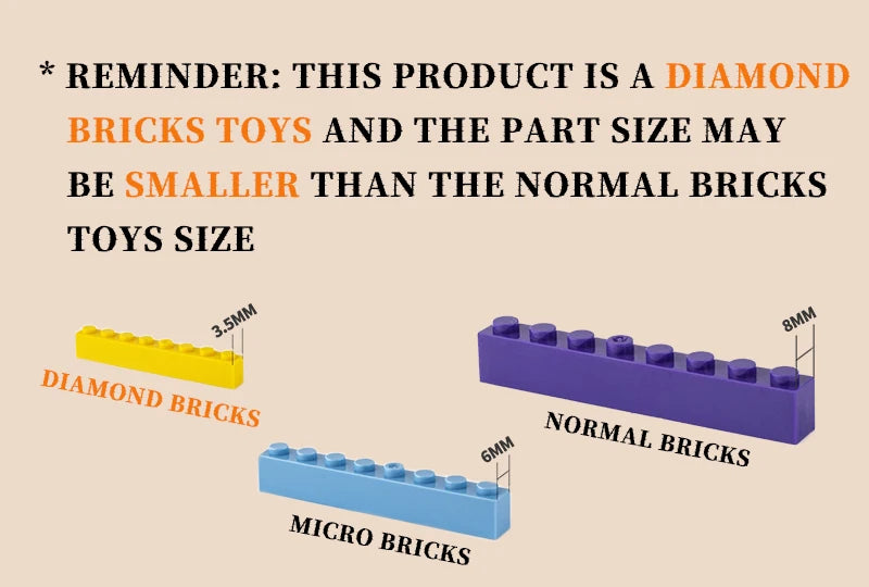 3000+ Pcs Harry Potter Hogwarts Castle Mini Brick L.E.G.O. without Box