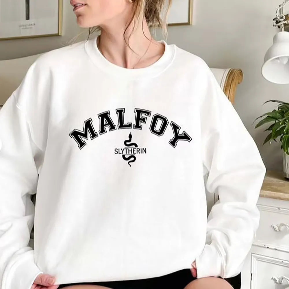 Draco Malfoy Slytherin Crewneck Sweatshirt