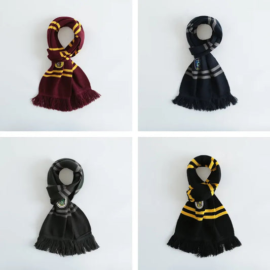 Hogwarts House Scarf for Harrypotter Fans