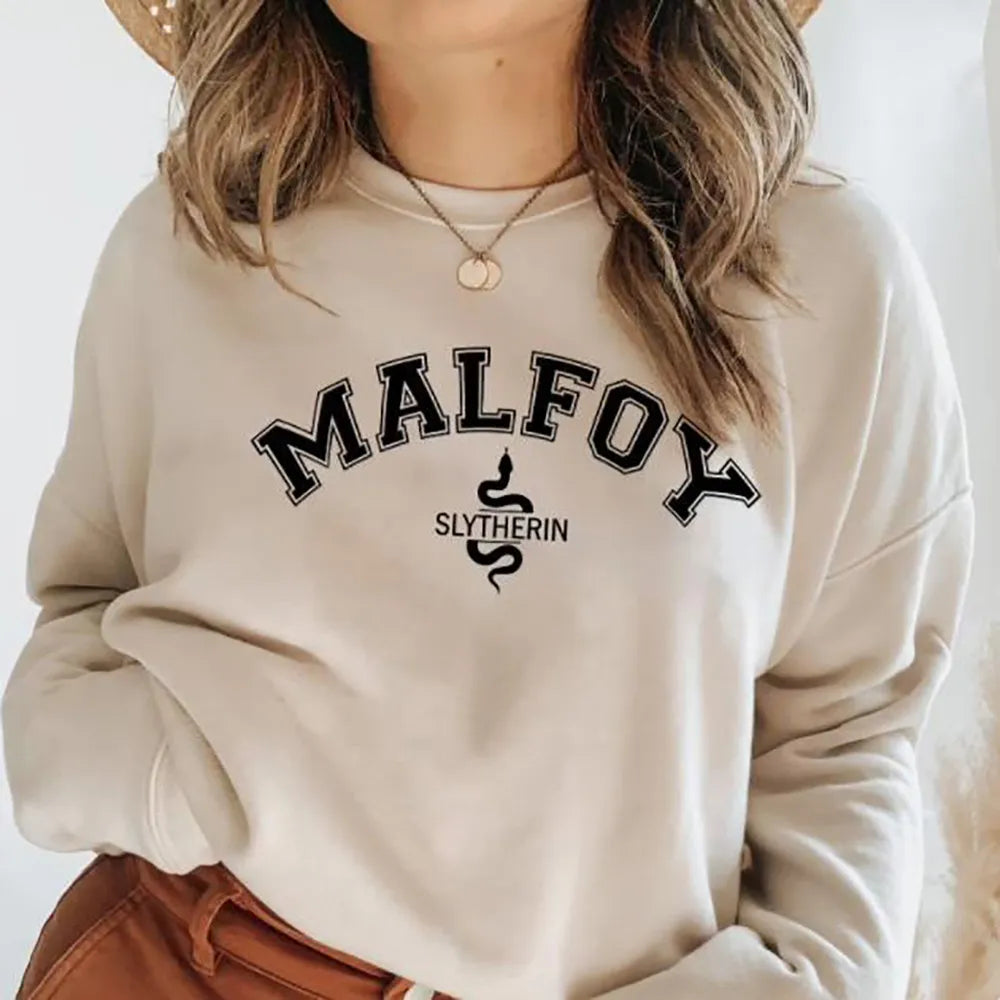 Draco Malfoy Slytherin Crewneck Sweatshirt