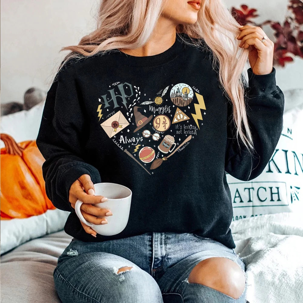 Harrypotter Magical Crewneck Sweatshirt
