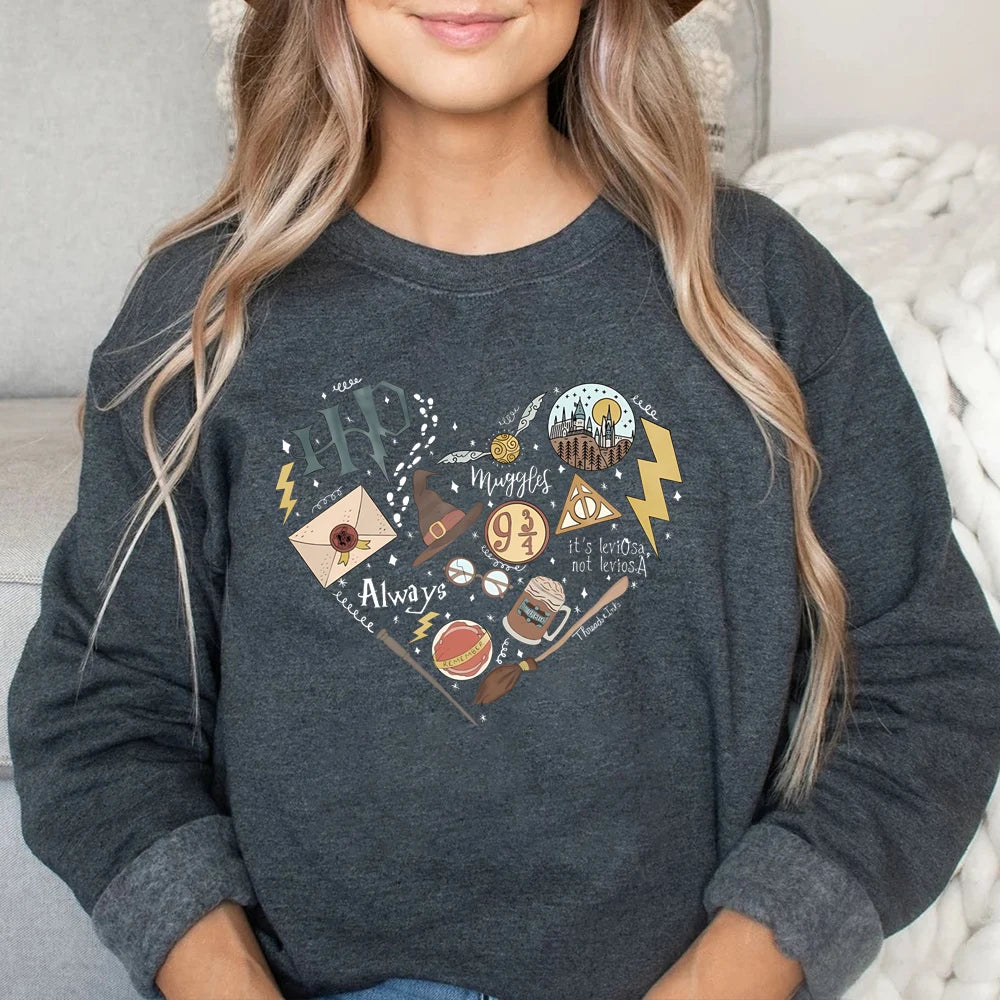Harrypotter Magical Crewneck Sweatshirt