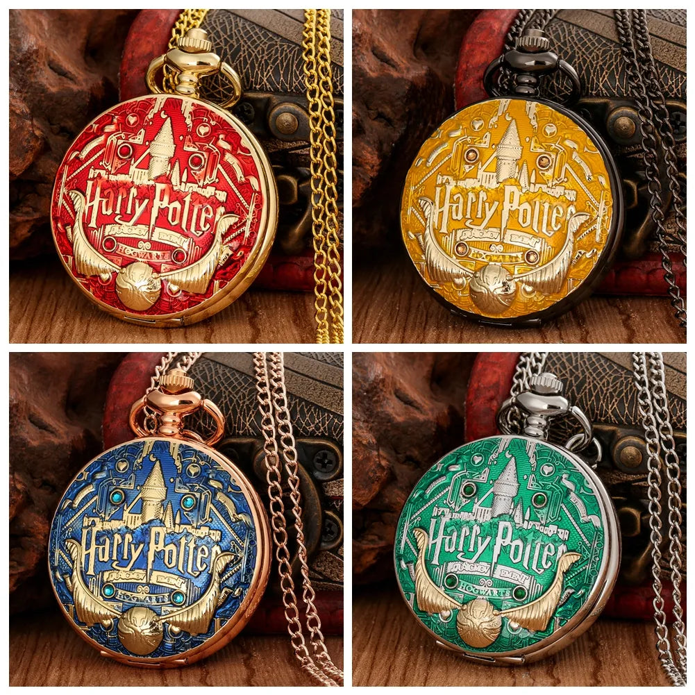 Hogwarts House Pocket watch Edition for Harry Potter Fan