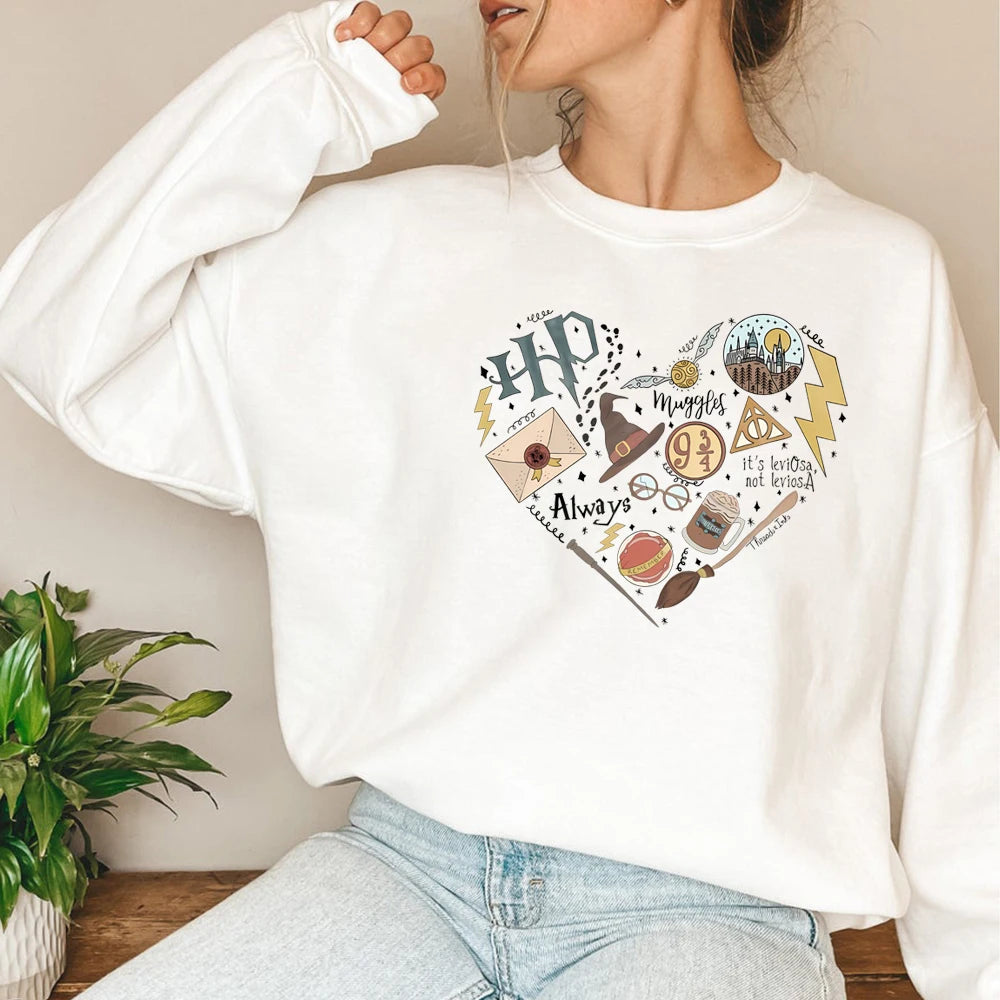 Harrypotter Magical Crewneck Sweatshirt
