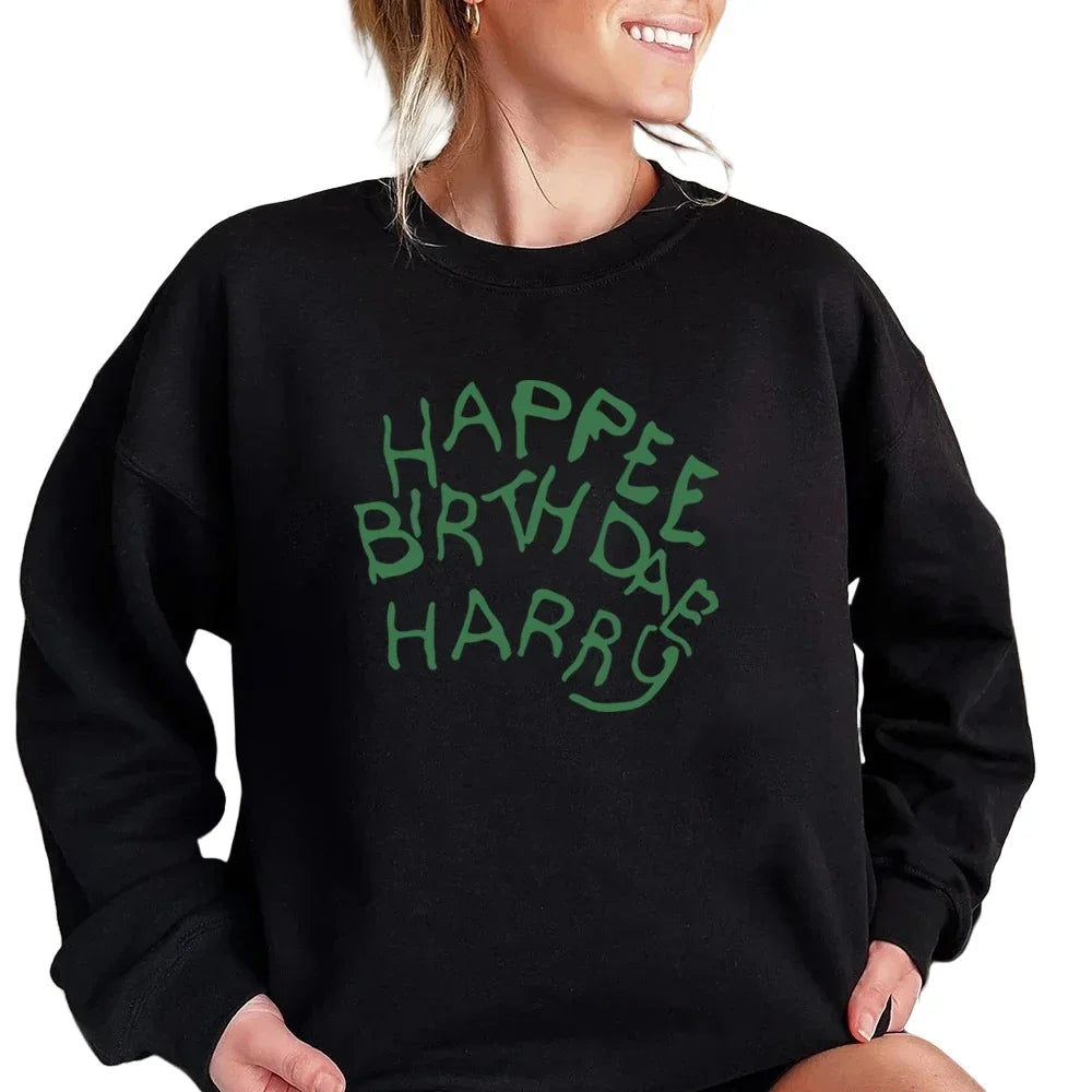 Happee Birthday Harry Sweatshirt for Wizards