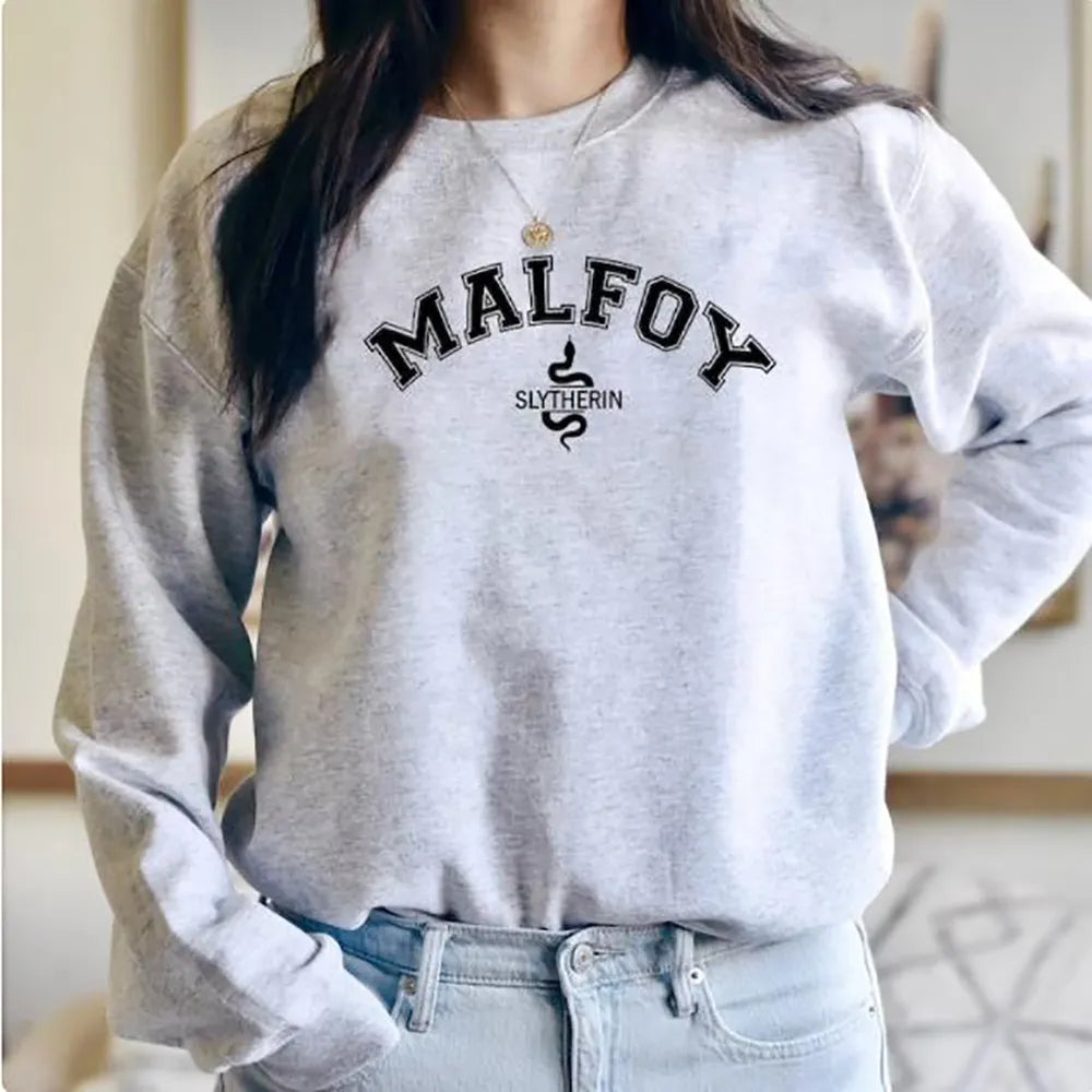 Draco Malfoy Slytherin Crewneck Sweatshirt
