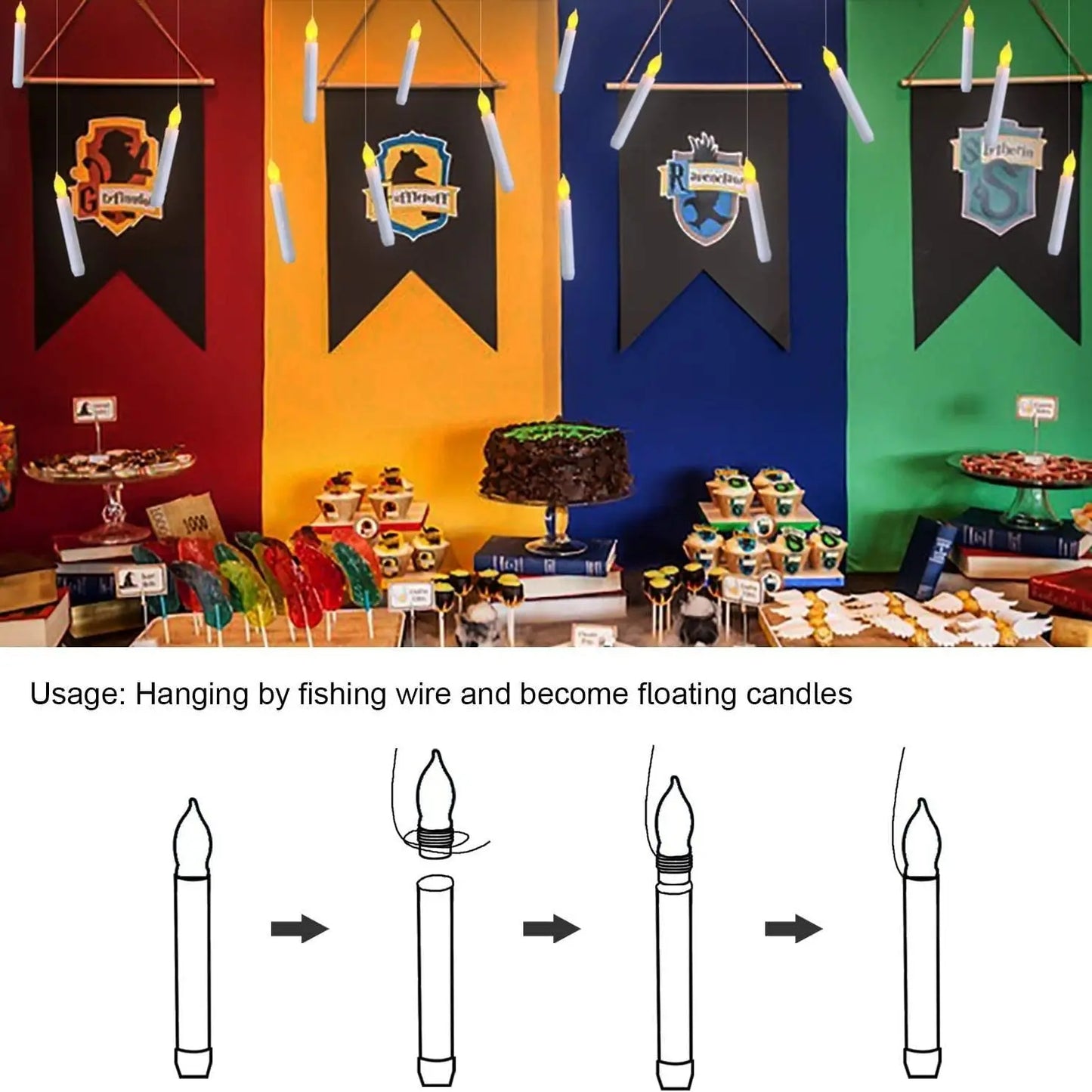Harry Potter Floating Candle For Room Decor Or Parties