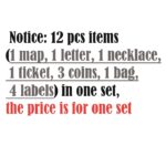 12PCS Hogwarts School Supplies Items - Albussevruspotter