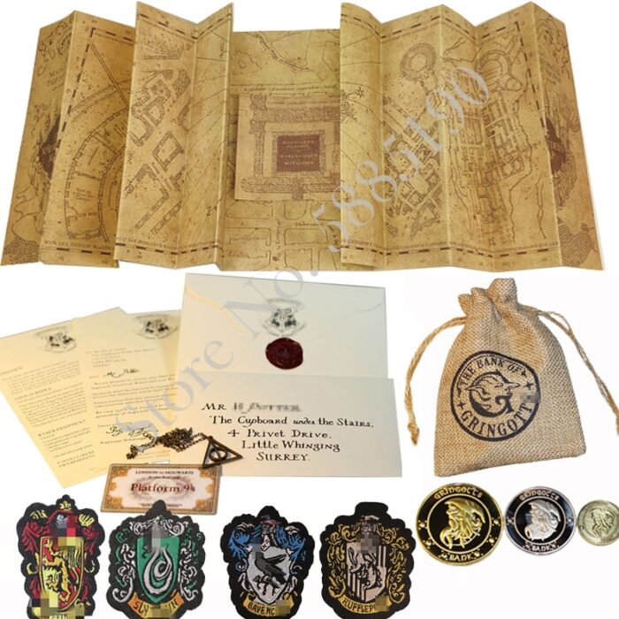 12PCS Hogwarts School Supplies Items - Albussevruspotter