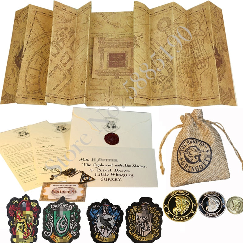 12PCS Hogwarts School Supplies Items - Albussevruspotter