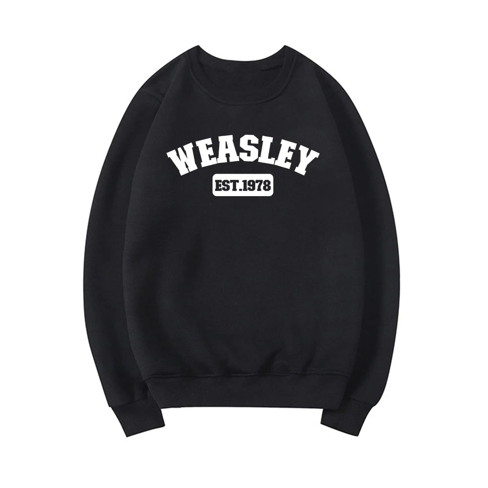 Weasley Harrypotter Crewneck Sweatshirt