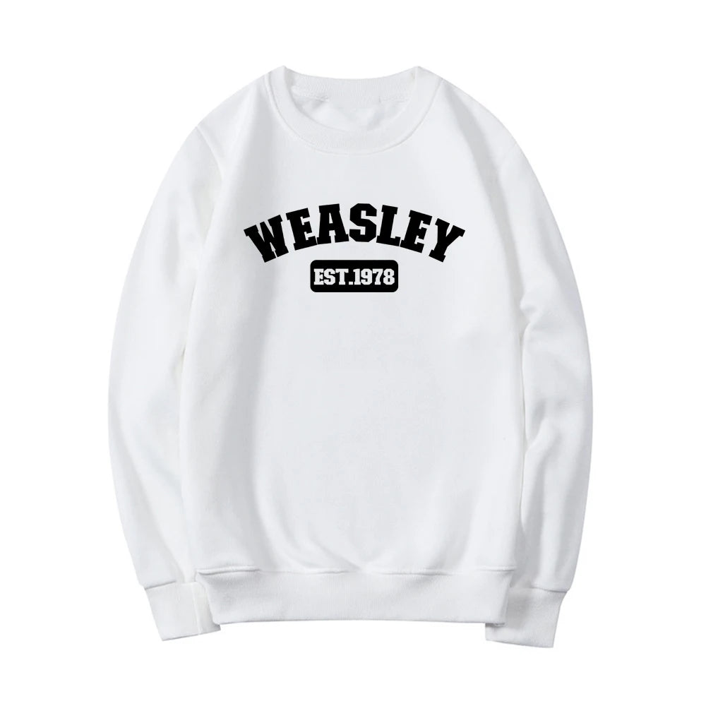 Weasley Harrypotter Crewneck Sweatshirt