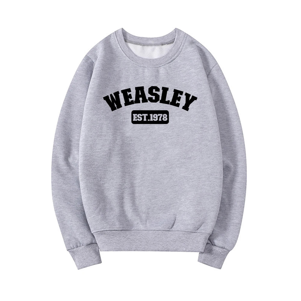 Weasley Harrypotter Crewneck Sweatshirt