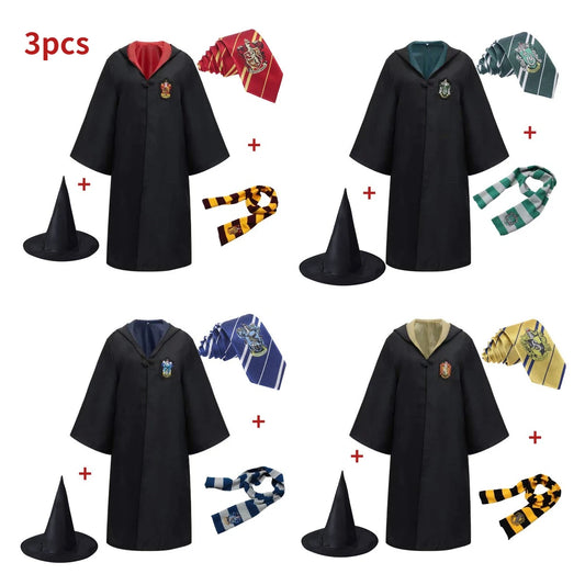 Unisex Harry Potter inspired Cloak for Hogwarts students available for both Adults and kids sizes