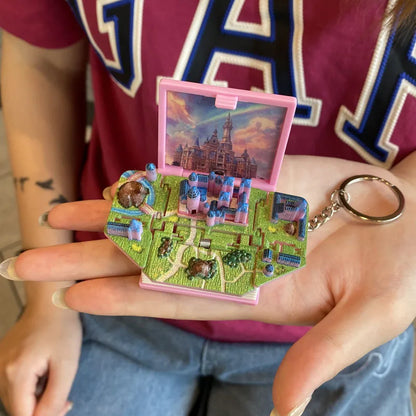 3D Hogwarts Castle Popup Keychain