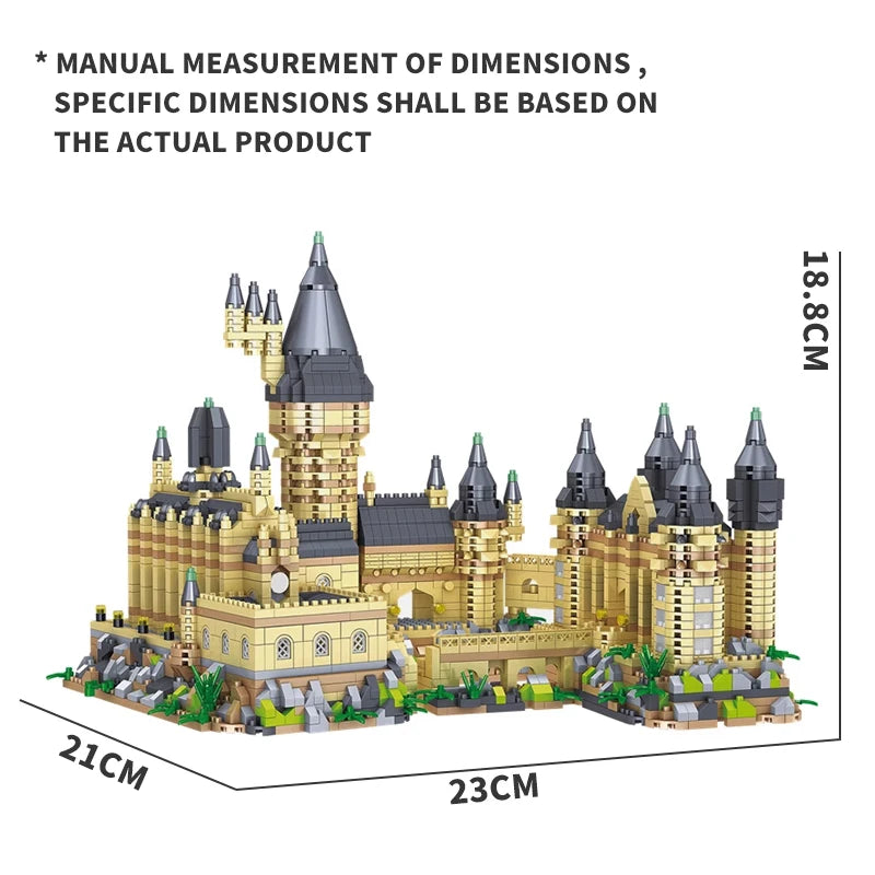 Lego hogwarts castle box dimensions hotsell