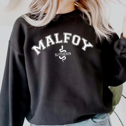 Draco Malfoy Slytherin Crewneck Sweatshirt