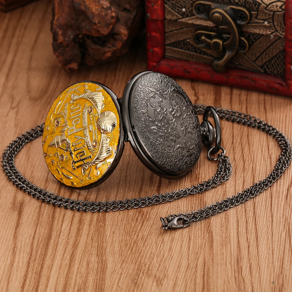 Hogwarts House Music Box Pocket watch Edition for Harrypotter Fan