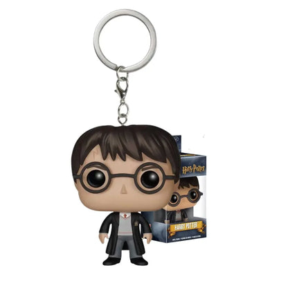 Magical Harry Potter Action Figure Keychains with Box