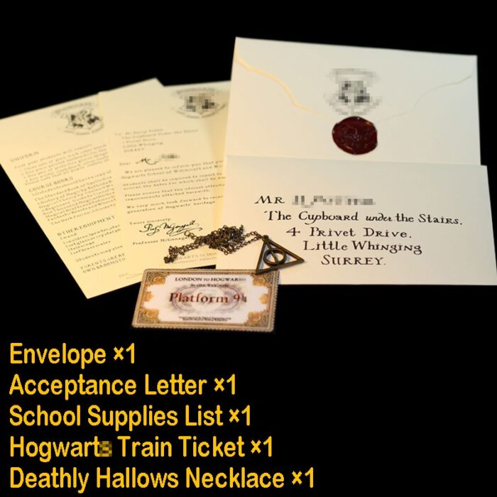 12PCS Hogwarts School Supplies Items - Albussevruspotter