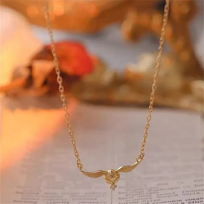 Golden Snitch Necklace for Wizarding World Fans! - Albussevruspotter